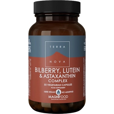 Terranova Bilberry, Lutein & Astaxanthin Complex [50 капсули]