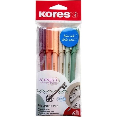 Kores K0 Pen Vintage Style M-1 mm 6 ks