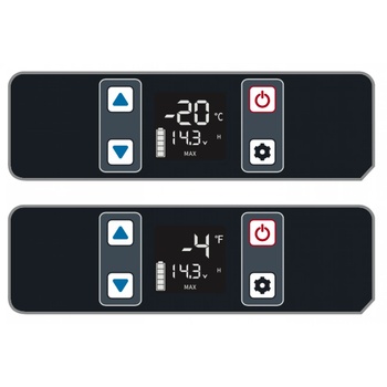 Diniwid Портативен хладилник за кола и камион с компресор Diniwid S45, 12/24/220 V, 45 L (Diniwid S45)