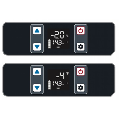 Diniwid Портативен хладилник за кола и камион с компресор Diniwid S45, 12/24/220 V, 45 L (Diniwid S45)