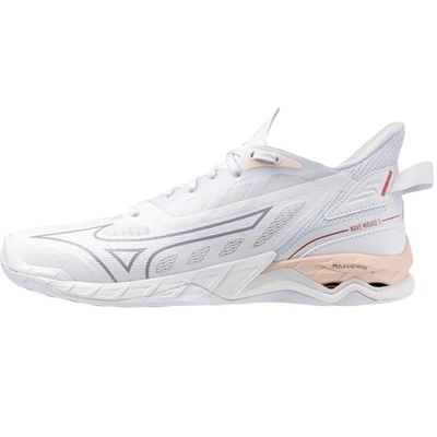 Mizuno Женски бадминтон/скуош маратонки Mizuno Wave Mirage 5 - Бял