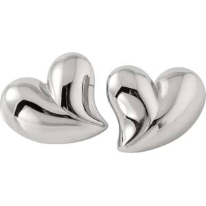 HARAHU Обеци VO-33511 Heart - Сребърен KP33511