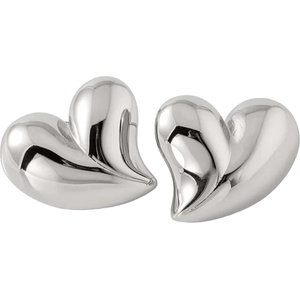 HARAHU Обеци VO-33511 Heart - Сребърен KP33511