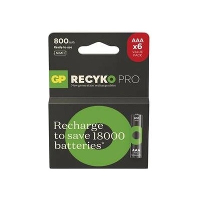 GP ReCyko Pro AAA 6 ks B2618V