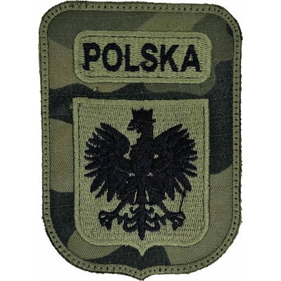 Nášivka polský erb 80 x 110 mm – Green