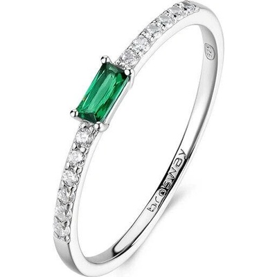Brosway FANCY LIFE GREEN s podlouhlým zeleným zirkonem BRO FLG148B