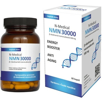 N-Medical NMN 30000 kapsuly na udržanie vitality 60 kapsúl