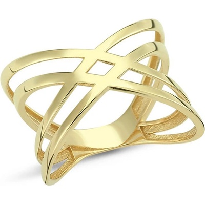 Lillian Vassago celozlatý prsten LLV46 GR032