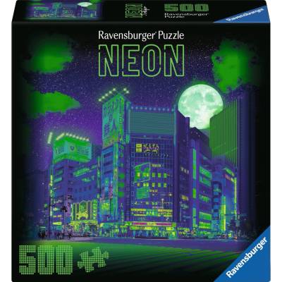 Ravensburger Štvorcové Neón Tokio 500 dielov