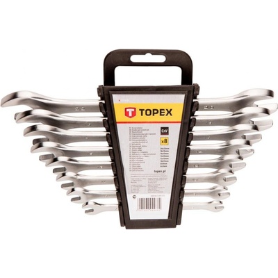 Topex sada klíčů maticových plochých 6-22mm 8ks 35D656