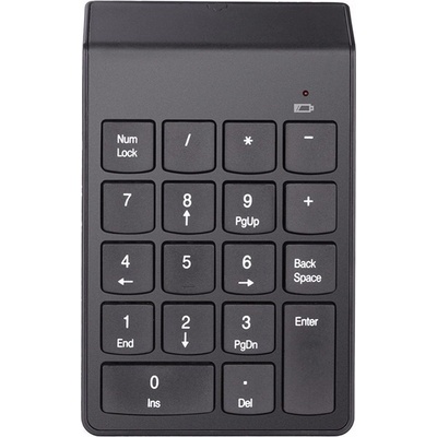 Клавиатура No brand K1, Num pad, Wireless, Black - 6184 (DE-6184)