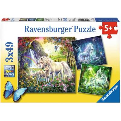 Ravensburger - Puzzle Beautiful Unicorns - 40 - 99 piese