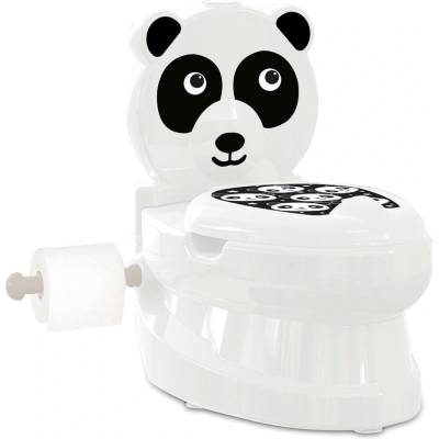 Jamara nočník Panda so zvukom splachovania a držiakom toaletného papiera