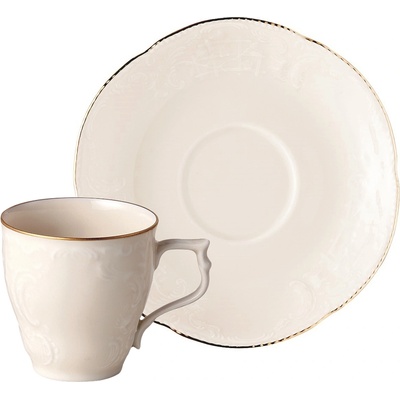 Rosenthal Чаша за еспресо Sanssouci Elf Gold с чинийка 90 мл (20480 608648 14722 + 20480 608648 14721)