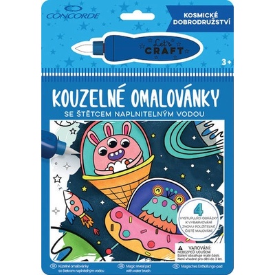 Kouzelné omalovánky CONCORDE Kosmické dobrodružství