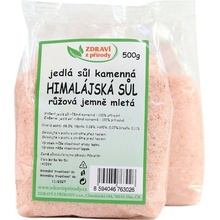 HIMALÁJSKÁ soľ ružová jemne mletá 500 g