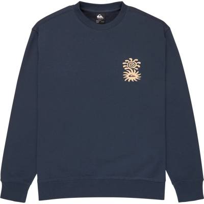 Quiksilver Мъжки пуловер Quiksilver Salt Water Graphic Crew Jumper - Dark Navy (017-4467-0211)