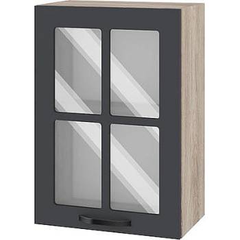 ИРИМ Горен кухненски шкаф Сити АРФ-Карбон мат-11-118 50 см