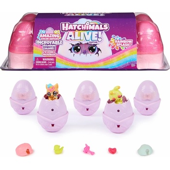 SPIN MASTER Set figurek a příslušenství Hatchimals Líhnoucí se zvířátka ve vodě