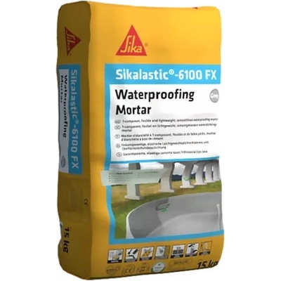Sika Sikalastic-6100 FX - еднокомпонентна еластична хидроизолация (6329)