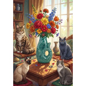 Alipson Puzzle - Puzzle The Fish Vase - 1 000 piese