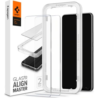 Spigen Samsung A53 5G SPIGEN ALM FC протектор за екран стъкло 2бр. 2.5D, подчертаване на цвета, TRANSFER AGL04306 (AGL04306)