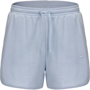Slazenger Дамски поларени къси панталони Slazenger Fleece Interlock Shorts Womens - Baby Blue