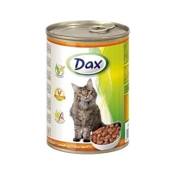 Dax drůbeží kousky kočka 830 g