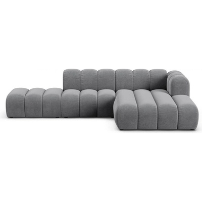 Micadoni Светлосив ъглов диван (десен ъгъл) Lupine - Micadoni Home (MIC_0RCO_44_F1_LUPINE5)