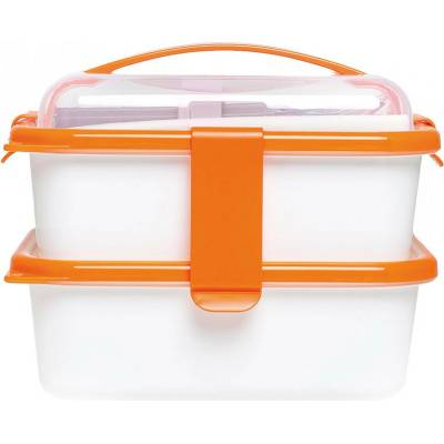 Obedový box Omada Sanaliving Box Set oranžová