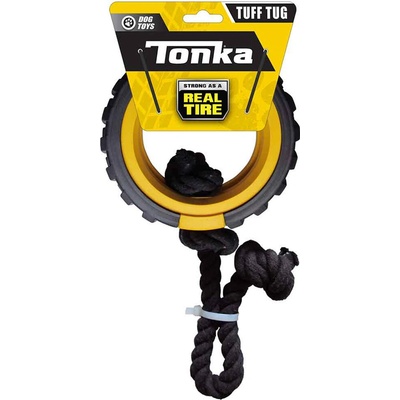 Tonka gumové mega ťahadlo s lanem a vložkou 38 cm