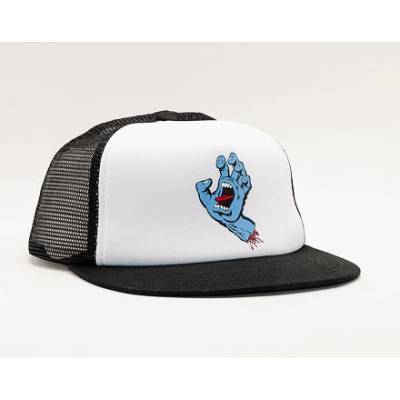 Santa Cruz Classic Hand Mesh Cap White/Black