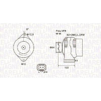 Generátor MAGNETI MARELLI 063731994010