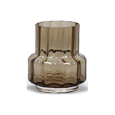 Ro Collection Свещник за чаена свещ Hurricane Reflections No. 25 кафяв (RD1148-028)