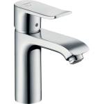 Hansgrohe Metris New - Смесител за умивалник със сифон, CoolStart, хром 31121000 (31121000)
