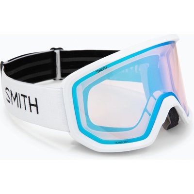 SMITH Скиорски очила Smith Transfer white/blue sensor mirror
