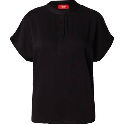 Esprit Тениска черно, размер l