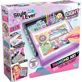 Canal Toys Творчески комплект 3 в 1 Canal Toys - Diamond Art (CTOFG300)