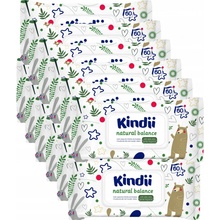 KINDII NATURAL BALANCE VLHČENÁ OBRÚSKY x 12