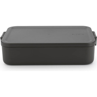 Brabantia Кутия за храна Brabantia Make&Take 1006287, 2 л, Плътно затваряне, Без BPA, Тъмносив (1006287)