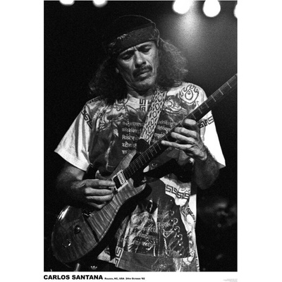 Plagát, Obraz - Carlos Santana - USA 1992, 59.4 × 84.1 cm
