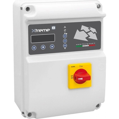 FOURGROUP XTREME1-T/10 3x400V 0,55-7,5kW 2-15A + GSM modul spínací skříň pro jedno čerpadlo IP55 SW pouze pro Android