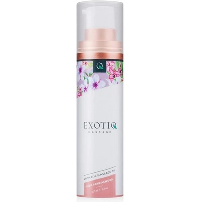 Exotiq Erotický masážní olej Santalové dřevo 100 ml