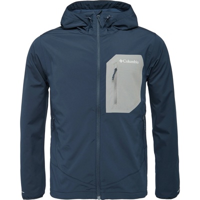 Columbia Tall Heights III Hooded Softshell tmavě modrá