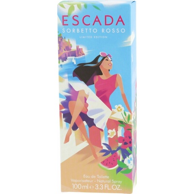 Escada Sorbetto Rosso Cover With Girl toaletná voda dámska 100 ml