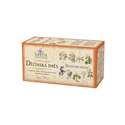 Grešík DĚČÍNSKÁ SMĚS Devatero bylin 20 x 1,5 g