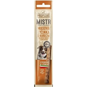 Partner in Pet Food PROPESKO MISTR Meat Sticks - лакомство за куче, месен стик с пиле, 95 % протеин - 10гр - 40902