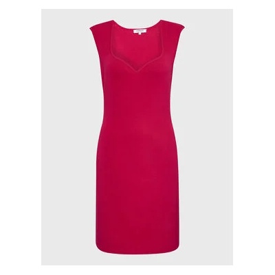 Morgan Плетена рокля 231-RMANI Розов Regular Fit (231-RMANI)