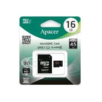 Apacer microSDHC 16 GB UHS-I U1 AP16GMCSH10U1-R