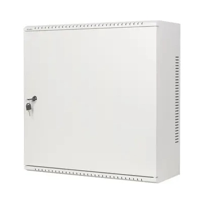 Lanberg Комуникационен шкаф, Lanberg rack cabinet 19" wall-mount 6U+3u/540x200 low-profile grey (assembled) (WAF1-5203-06-00S)